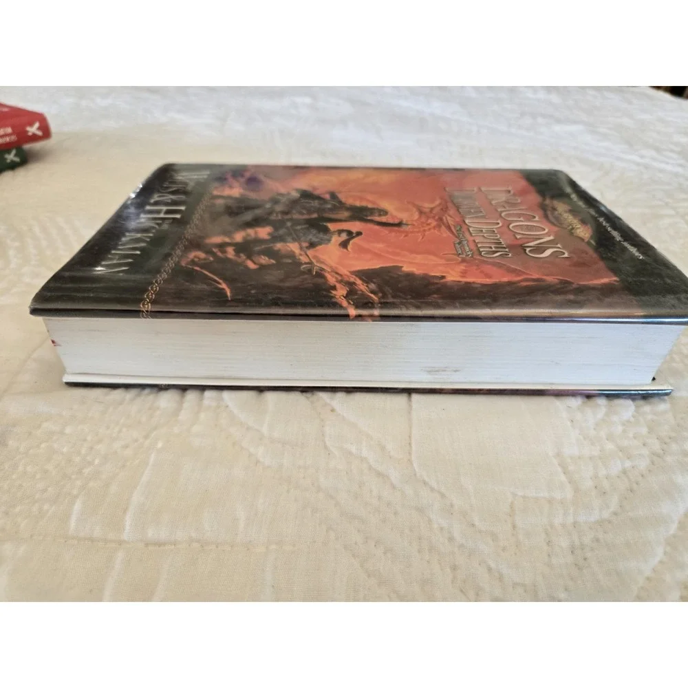 Dragons of the Dwarven Depths by Tracy Hickman 1st Printing (2006, Hardcover)